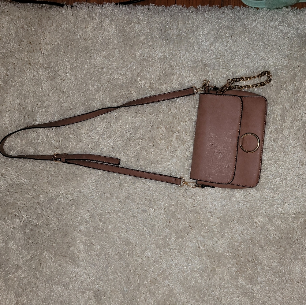 Mauve crossbody purse